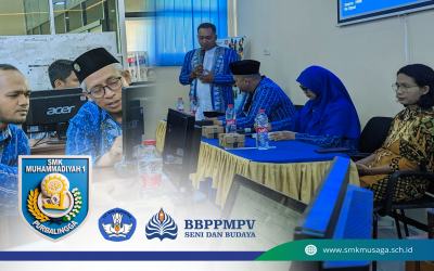 SMK Muhammadiyah 1 Purbalingga Ikuti Pendampingan Penjaminan Mutu Melalui Tes Kemampuan Akademik dan Tracer Study
