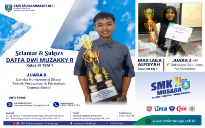 GALERI PRESTASI DAN KEGIATAN KESISWAAN SMK MUSAGA – Tahun Pelajaran 2025/2026