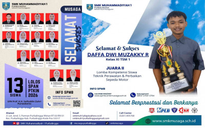 GALERI PRESTASI DAN KEGIATAN KESISWAAN SMK MUSAGA – Tahun Pelajaran 2025/2026
