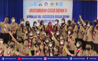 Pramuka SMK Muhammadiyah 1 Purbalingga (Pramusaga) Sukses Gelar MUGUS IV