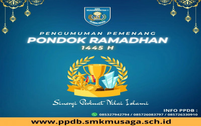 PONDOK RAMADHAN 1445 H - Pengumuman Pemenang