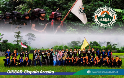 Ditempa di Jalur Rimba, Sispala Araska Prathama Varṣa SMK Musaga Resmi Dilantik
