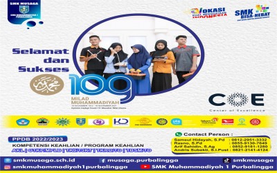 Selamat Milad Muhammadiyah 109 Tahun 2021 - Twibbonize