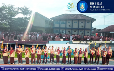 Upacara Peringatan Hardiknas 2022  SMK MUSAGA : Pimpin Pemulihan, Bergerak untuk Merdeka Belajar