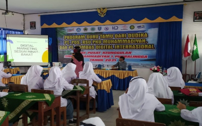 SMK Musaga Bangun Mindset dan Temukan Bakat Siswa Bersama Guru Tamu Praktisi Profesional