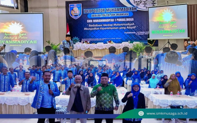 SMK Muhammadiyah 1 Purbalingga Gelar Ideopolitor Muhammadiyah, Langkah Strategis Perkuat Jati Diri Sekolah
