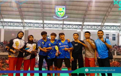 Tiga Pesilat Tapak Suci SMK Muhammadiyah 1 Purbalingga Ukir Prestasi di Kejuaraan Daerah Tapak Suci Tahun 2025